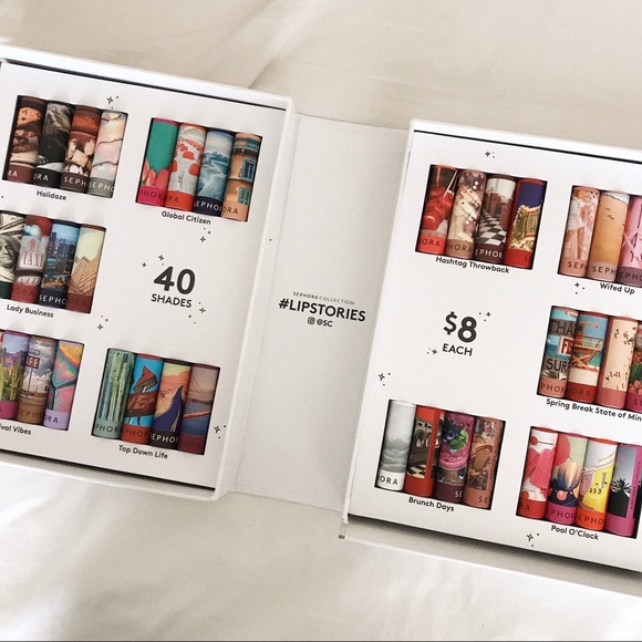 sephora lipstories set